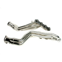 BBK Performance 15410 Long Tube Headers - 1-5/8 Tube - Polished Silver Ceramic Coated Fits select: 1996-2004 FORD MUSTANG