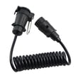 thumbnail image 4 of 7 Pin Remolque Cable Adaptador de Cableado Conector de Remolque Fácil de Instalar Remolque Enchufe de Cableado para Maquinaria Agrícola, 4 of 8