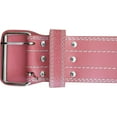 thumbnail image 4 of Weight Power Lifting Belt 4” Wide Cobra Grips Premium Genuine Leather Belt For Men & Women Adjustable Weightlifting Back Support, 4 of 5