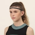thumbnail image 7 of Sweat-Wicking Non-Slip Sports Headband Set Of 6 Silicone Polyester For Fitness Running Yoga, 7 of 7