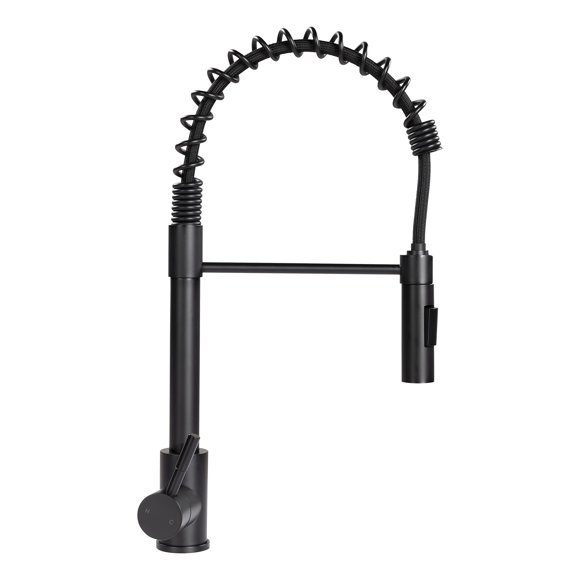 GRIFO EXTRAÍBLE EN BOBINA-NEGRO MATE