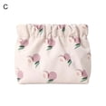thumbnail image 2 of LCXmlly Change Purse Peach Print Storage Purse Automatic Closing Large Capacity Portable Women Change Purse, 2 of 6