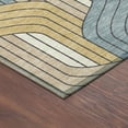 thumbnail image 3 of Addison Rugs Chantille Indoor/Outdoor Transitional Mid-century Modern Gold Machine Washable Rectangle Rug, 9' x 12', 3 of 8