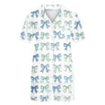 thumbnail image 7 of Tnhcen Women's Nightwear Pajamas Set Button Down Short Sleeve Top Lounge Shorts Sleepwear​ S-2XL, 7 of 7