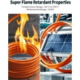 thumbnail image 5 of CoolStuff 30Ft 10AWG Solar Panel Extension Cable 6mm² Solar Extension Wire with IP68 Male and Female Connectors, Durable PV Cable for Home, Boat, Photovoltaic Systems and RV Solar Panels, 5 of 9