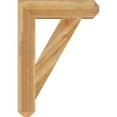 thumbnail image 3 of Ekena Millwork 6"W x 28"D x 40"H Traditional Craftsman Rough Sawn Bracket, Western Red Cedar, 3 of 13