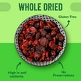 thumbnail image 2 of Dried Cranberries Original 4 Pounds,Resealable Bag, High in Antioxidant, Great for Salads, Cooking, and Mixes, 2 of 5