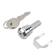 thumbnail image 1 of Universal Stainless Steel Toolbox Lock – Cylinder Lock with 2 Keys & Secure Replacement Lock for Chests Cabinets Drawers and Storage Units, 1 of 2
