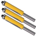 thumbnail image 4 of Fresa para carpintería, broca de afeitar Extra larga, cabezal de corte recto, fresa para carpintería, juego de tres piezas Sailing Electrónica, 4 of 4