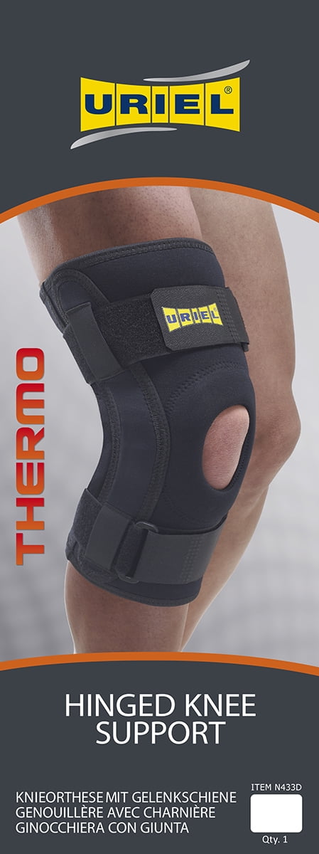 Uriel Sport and Fitness Hinged Knee Brace Compression Sleeve