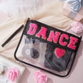 thumbnail image 3 of Bolsa de maquillaje Hillban Dance Recital Gifts, parche con letras de chenilla, 3 of 6