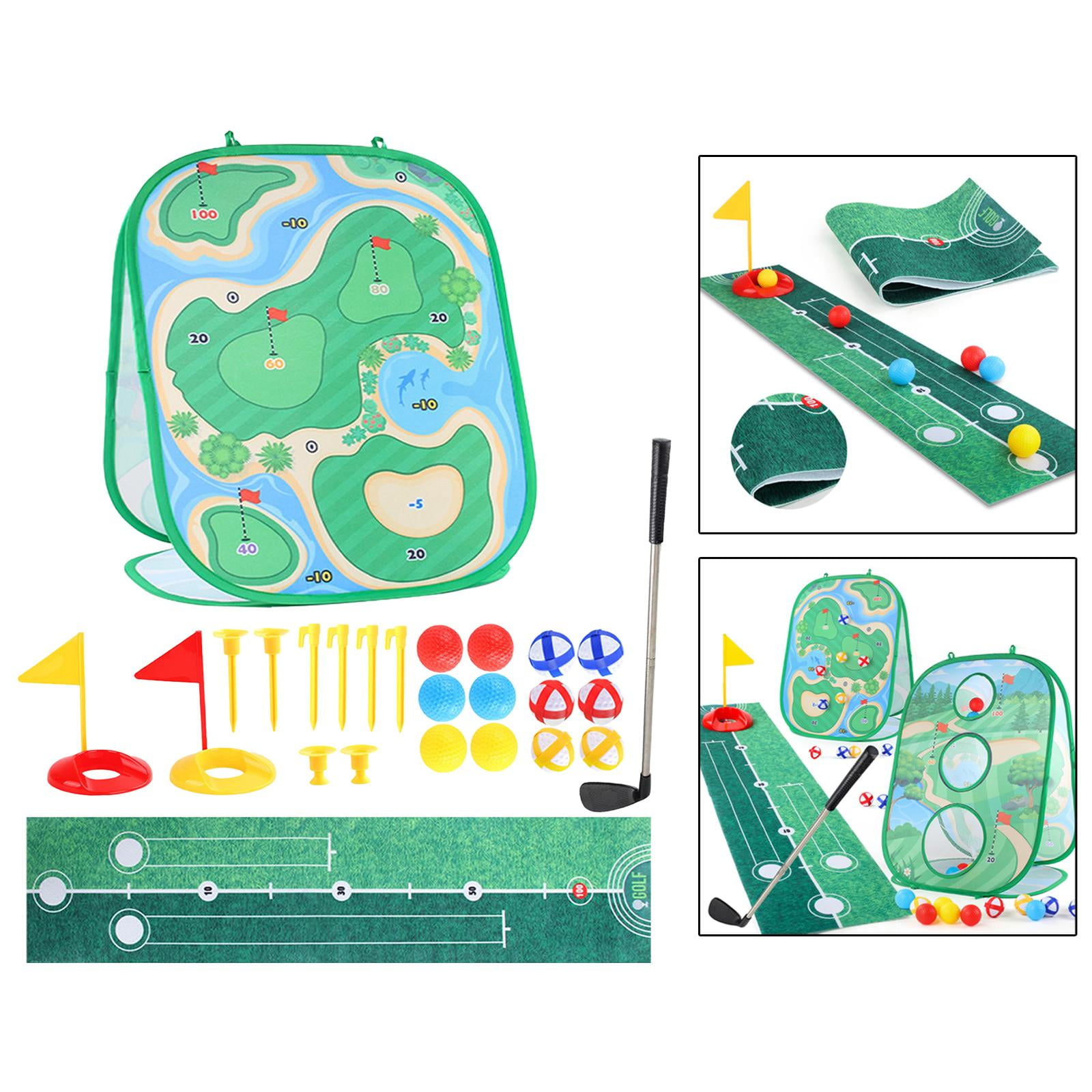 guohui Bean Toss Bag Game Set Foldable Cornhole Family Party Game for Birthday Ages 4-8