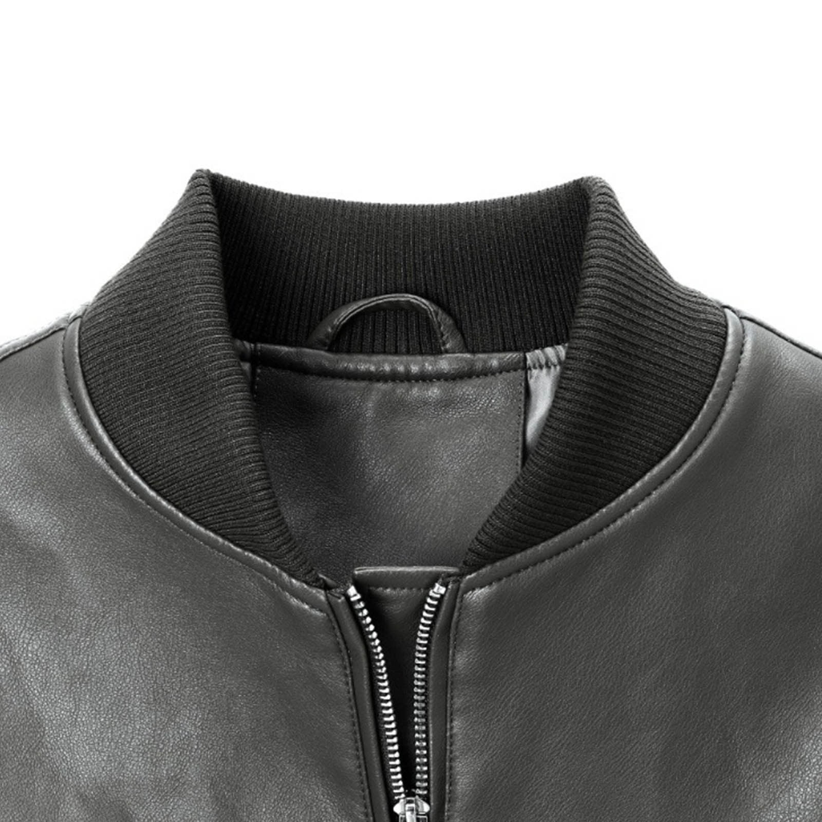 Ameri　2WAY FAKE LEATHER SHORT JACKET Ameri 2WAY FAKE LEATHER SHORT JACKET