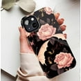 thumbnail image 5 of Gothic Rose Butterfly Phone Case, Vintage Floral Design for Women, Compatible with iPhone 11/12/13/14/15/16 (Pro Max/Plus), 5 of 9