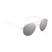 BAJIO Tionia Polarized Sunglasses - Grey Lenses White Gloss