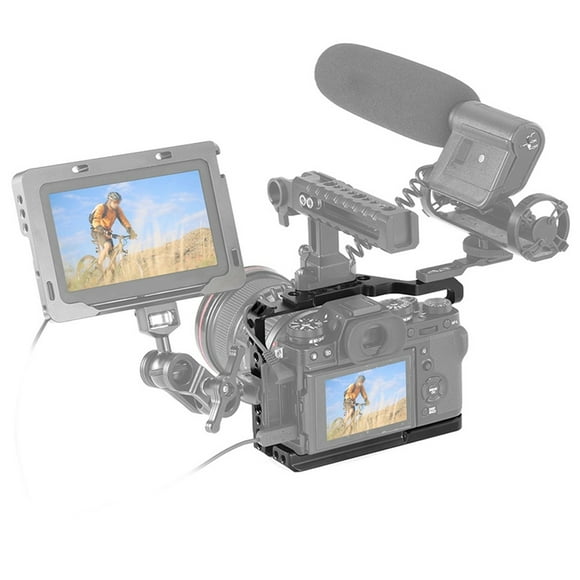 Camera Cage, Effortless CNC Precise Machining Higher Bearing Capacity Aluminium Alloy Cameras Cages for Fuji XT3