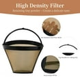 thumbnail image 6 of EasyJoy Stainless Steel Cup Basket Filter (2 Count), 6 of 7
