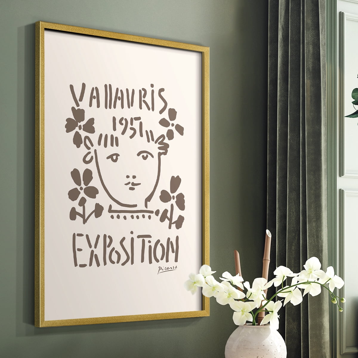 Matisse CCXVII in Solid Wood 8 x 10 Framed Print