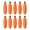 ORANGE, variant on 10Pcs/Set Peg Floats Catfish Fishing Bobbers Foam Rig Float Crappie Trout High-Density Ffishing Corks Bobbers For Santee Rig