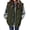 Army Green, variant on Zeagoo Puffer Vest Women Sleeveless Quilted Jacket Lightweight Snap Zip Up Stand-up Collar Down with Pockets Outerwear
