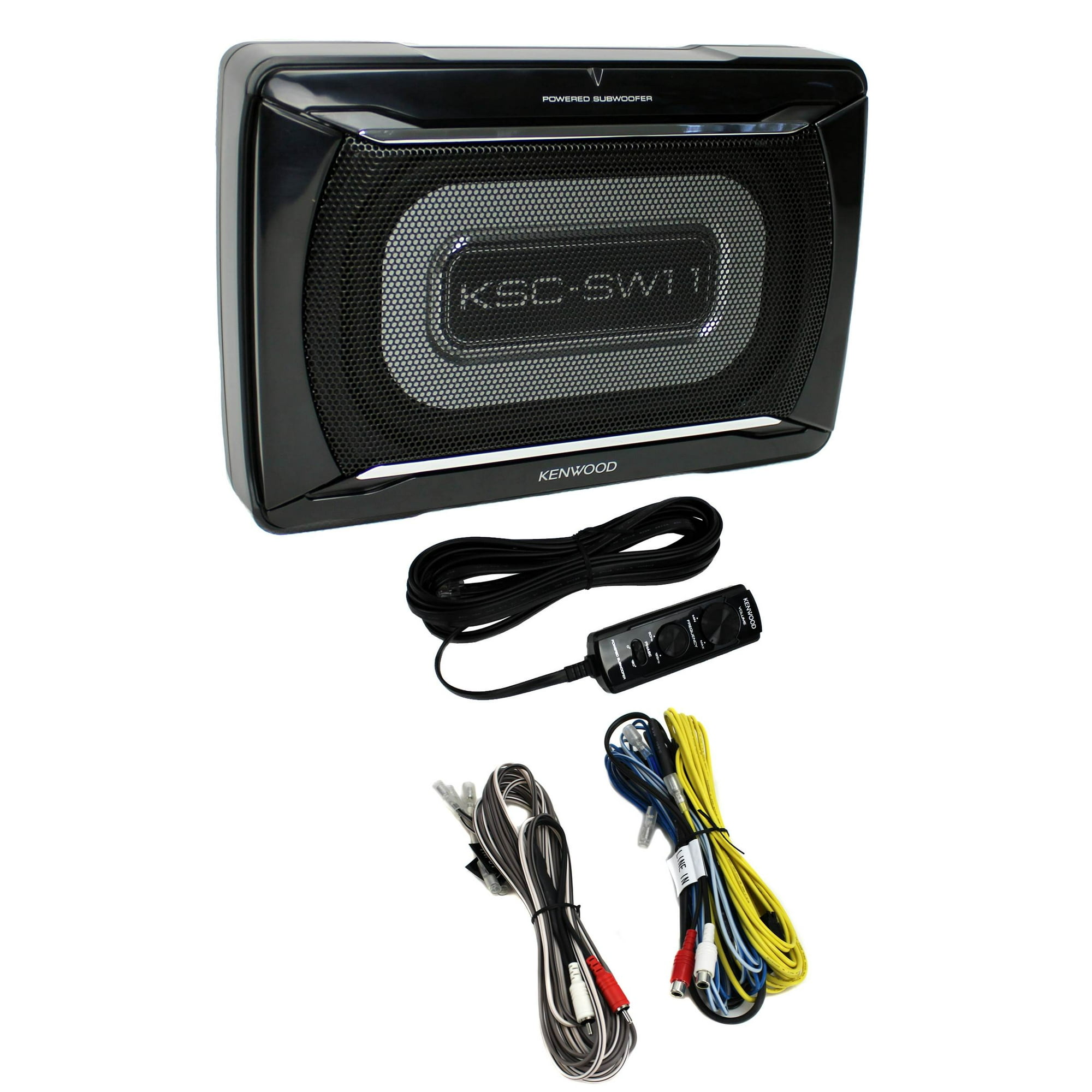 【未使用品】KENWOOD KSC-SW11 Tune up Subwoofer Kenwood KSC-SW11 8-1/4x5-1/8