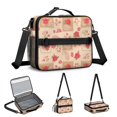 thumbnail image 5 of Insulated Lunch Bag Teen,Pioneer Flower Floral Print Pattern Toddler Lunch Bag Lunch Box,Bento School Lunch Bag with Adjustable Shoulder Strap and Bottle Holder, 5 of 6