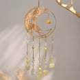 thumbnail image 2 of Tree of Life Dream Catcher - 7 Chakra Agate Gemstone Wind Chime, Healing Wall Hanging Decor for Home, Bedroom, Wedding - Spiritual Gift with Natural Stones & Sycamore Design, 2 of 5