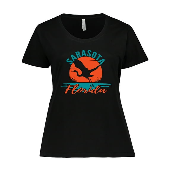 Inktastic Sarasota Florida Vacation Trip Women's Plus Size T-Shirt