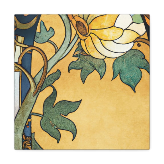 Lush Garden Labyrinth - Canvas