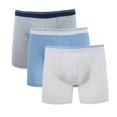 thumbnail image 1 of GBH Mens Cotton Blend Tag-less Boxer Briefs (3-Packs), 1 of 2