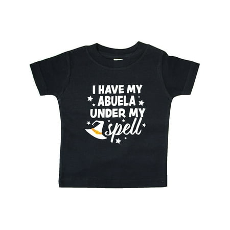 

Inktastic I Have Abuela Under My Spell with Cute Witch Hat Gift Baby Boy or Baby Girl T-Shirt