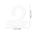 thumbnail image 2 of SKISUNO 300pcs Small Hook Retail Display Hangers For Home Users Socks, 2 of 7