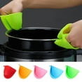 thumbnail image 2 of Homelife 4Pcs Silicone Oven Mitts Heat Resistant Kitchen Mittens Pinch Mitts Anti-Scald Silicone Potholders Non-Slip Cooking Mitts Versatile Mini Oven Mitts, 2 of 13