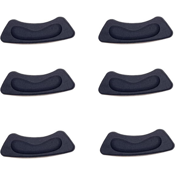 3 Pairs Back of Heel Protectors Cushions for Men Women, Heel Pads Liner Cushions Inserts Grips Liner for Shoe Too Big, Prevent Heel Slip and Blister