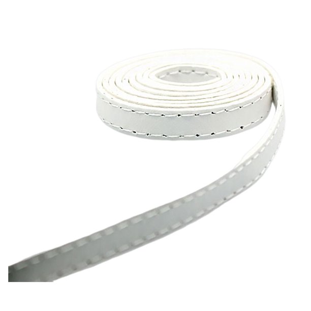 Guardurnaity Correa de reloj de 8mm de ancho y longitud, accesorios, accesorios, correa de muñeca, proyectos artesanales suaves, piezas de cuerdas de Cinturones Blanco Guardurnaity AP015737-03