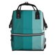 thumbnail image 1 of Disketp Teal Color Mochila de Pañales de Gran Capacidad con Múltiples Bolsillos, Mochila de Viaje Multifuncional para Bebé, Unisex, Moderna y Resistente, 1 of 6