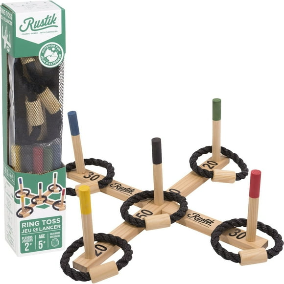 Rustik Jeu d`Anneaux à Lancer