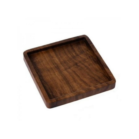 

Black Walnut Wood Coasters For Drinks Natural Non Slip Wooden Coasters