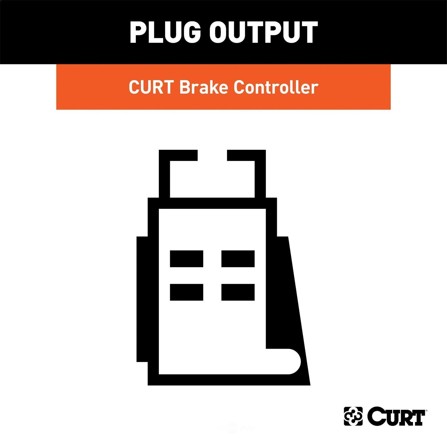 CURT 51529 Brake Control Adapter Harness, Compatible with Select Hyundai Palisade Santa Cruz Kia