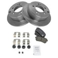thumbnail image 6 of TRQ Rear Ceramic Disc Brake Pad & Rotor Kit Direct Fit w/Chemicals BKA17666 Fits select: 2010-2013 KIA FORTE, 6 of 6