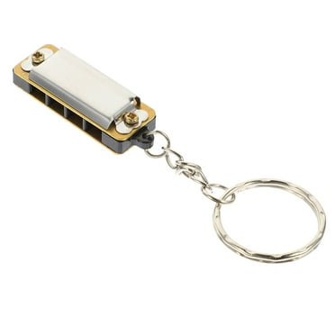 Keychain Harmonica Decorative Keychian Household Bag Pendant Fob Christmas Goodies Child
