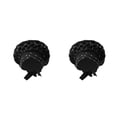 thumbnail image 3 of Qarigey Turbante africano para mujer, tocado de lentejuelas, pañuelo para la cabeza, cubierta para el pelo, tocado para niñas, blanco Type1, 3 of 6