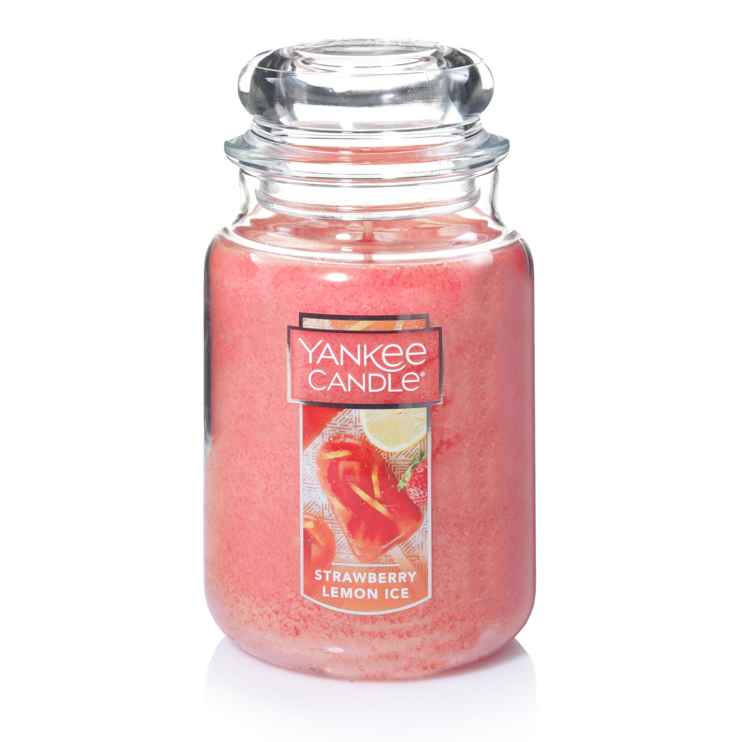 Yankee Candle Strawberry Lemon Ice Original Large Jar Scented Candle