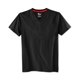 thumbnail image 2 of Camiseta básica de algodón con cuello en V para niños de Epic Threads, negro, M (10) Slim Epic Threads Camiseta básica, 2 of 2
