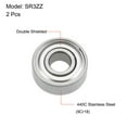 thumbnail image 2 of SR3ZZ Deep Groove Ball Bearings 3/16x1/2x0.196-inch Double Shielded Stainless Steel 2 Pcs, 2 of 4