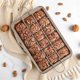 thumbnail image 4 of Non Stick Brownie Pan with Dividers, High Carbon Steel Baking Pan, Makes 18 Pre-cut Brownies All at Once - 12.2X 7.6 X 1.7 Inches （Inside Dimension）, 4 of 5