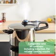 thumbnail image 3 of T-fal Secure Trendy 6.3 Quart Stainless Steel Pressure Cooker, 3 of 7