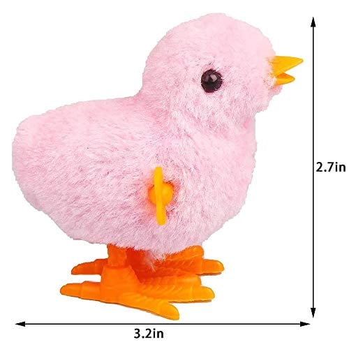 CICITOYWO Bunny and Jumping Chick Wind Up Toys Novedad Chicken Hopping Windup Juguete para CICITOYWO CICITOYWO