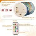 thumbnail image 5 of Yayeee Flameless Candles with Remote Flickering Battery Operated Multi Color Changing, Art Goldfish, 5 of 7