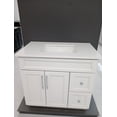thumbnail image 3 of Isaac 36 inch Solid Wood Shaker Style Bathroom Vanity, 3 of 22